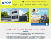 Tablet Screenshot of ism-constructeur.com